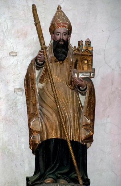 San Agustín, chancel sculpture, St. Augustine - Acolman, México