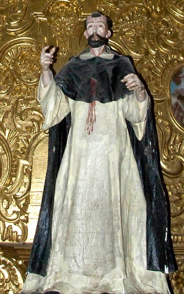 W transept, return Santo Domingo altar, St. Dominic - West Transept