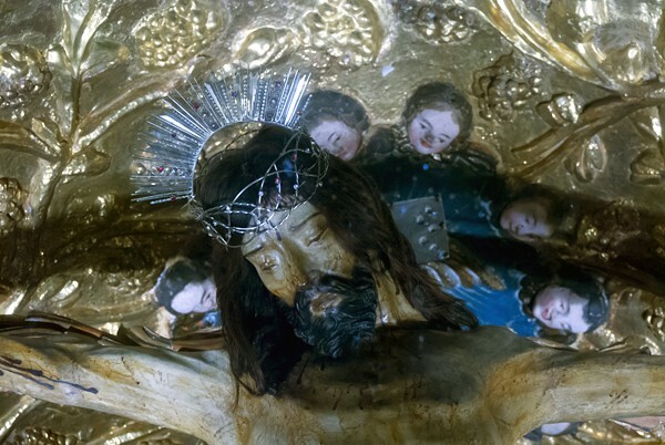 Crucifixion, detail - Sanctuary (Presbytery/Chancel)