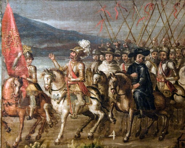 Arrival of Cortés - La Conquista de México