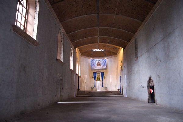 San Miguel Arcángel, nave - Acatlán, Hidalgo