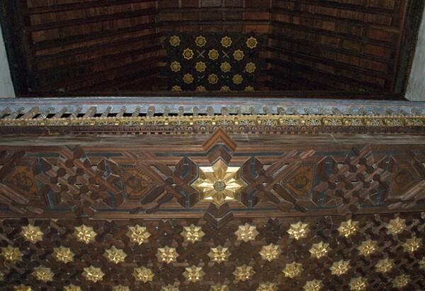 Alfarje & artesonado sotocoro & ceiling - La Asunción de Nuestra Señora, atrio, portería, and nave & choir ceilings