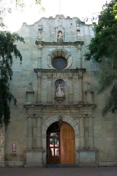 Oaxaca, Oaxaca, La Merced, façade - La Merced