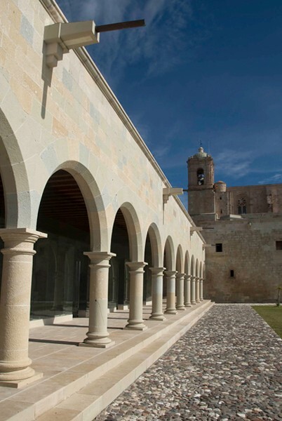 Novitiate portico & bell-tower - Santo Domingo (exterior)