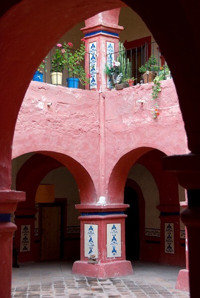 San Miguel Arcángel, cloister - Mexquitic de Carmona, San Luis Potosí