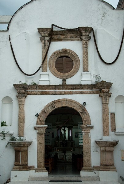 La Santa Cruz, façade - Tetipac, Guerrero