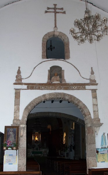 Santa Ana, façade, main portal - Tianguistengo, Hidalgo