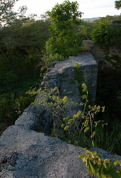 Antigua Iglesia de Coapa, church wall - Rancho San Isidro, Corral de Piedra