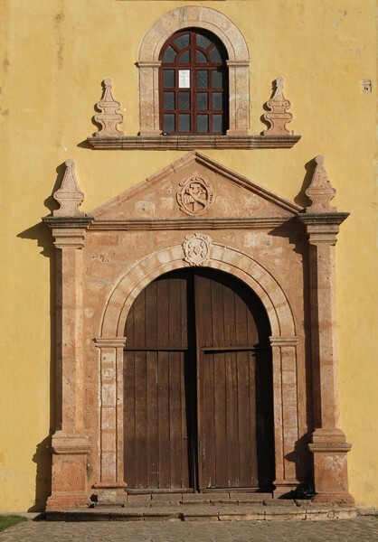 San Francisco, façade portal - Oxkutcab, Yucatán