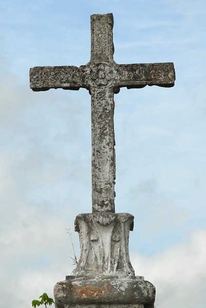 Façade, roof cross, back - Capilla Abierta (called La Purísima Concepción)