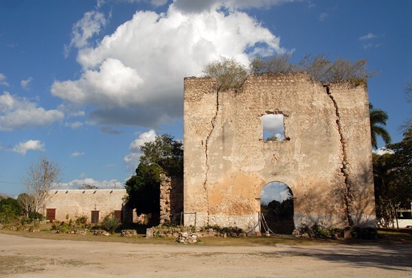 San Francisco, façade - Kikil, Yucatán