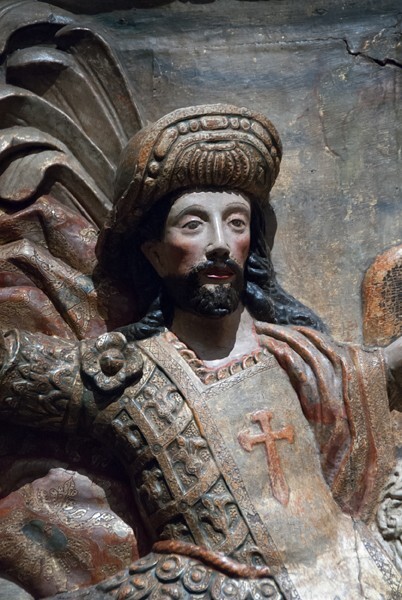 St. James the Moor Slayer, detail - New York, New York, Hispanic Society