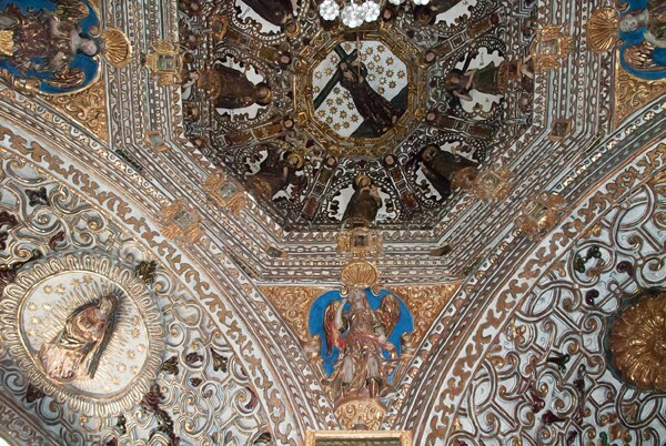 Cupola pendentives & nave vaults - Cupola