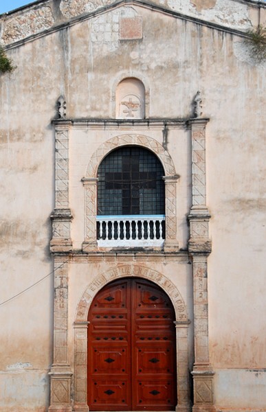 La Guadalupe, façade - Bécal, Campeche