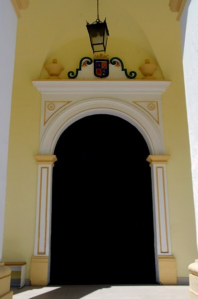 Hospital de Nuestra Señora del Refugio, chapel façade portal - Tlaquepaque, Jalisco