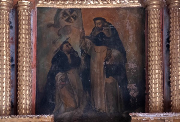 Third tier painting - sotocoro Santo Domingo altar