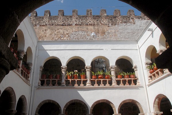San José, cloister - Ciudad Hidalgo (once Taximaroa), Michoacán