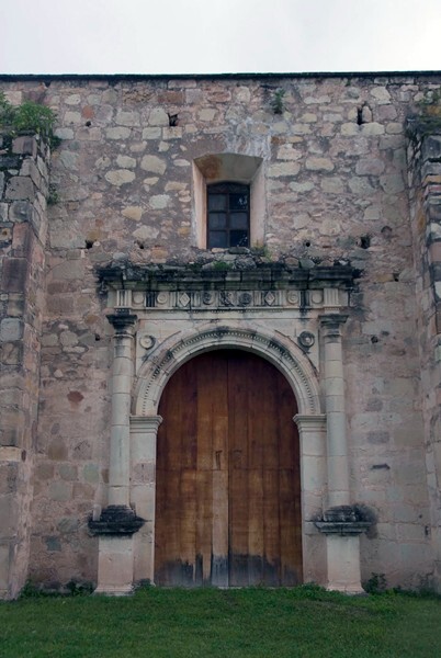 Santiago, lateral portal - Tilantongo, Oaxaca