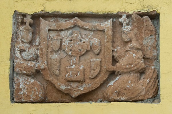 Santiago, façade relief - Atotonilco Tula, Hidalgo