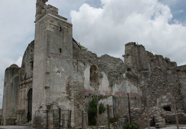 Puebla, San Francisco - San Francisco Totimehuacán (ruins), Puebla