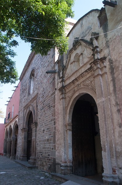 Tercera Orden, façade & portería - La Asunción de Nuestra Señora, atrio, portería, and nave & choir ceilings