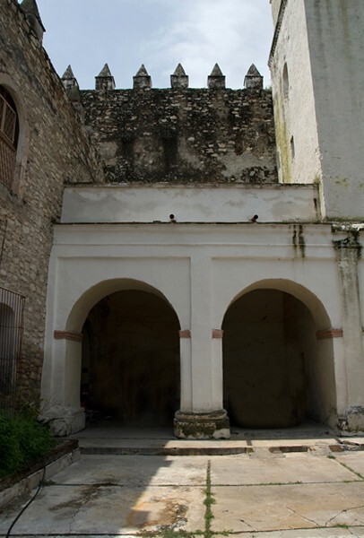 San Miguel Arcángel, portería - Tlaltizapán, Morelos