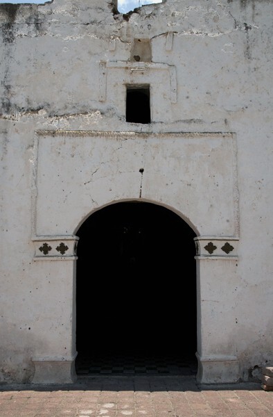 San Miguel, façade, main portal - Jaltepec, Hidalgo