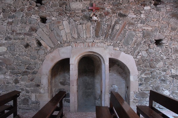 La Purísima Concepción, nave confessional - Misión de Arnedó, Guanajuato