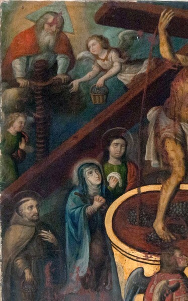 Nave painting detail, Mystic Vintage - San Diego de Alcalá