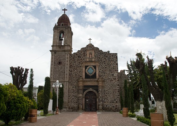 La Ascención, façade & bell-tower - Tezoyuca, México