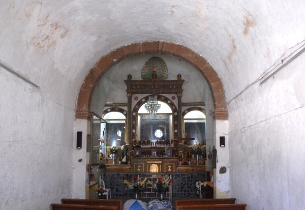 Santa María, nave & chancel - Santa María Xigui, Hidalgo