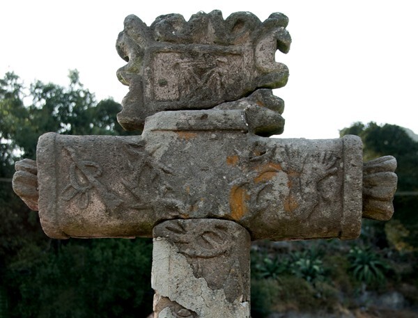 Atrial cross, back crossing - San Jerónimo