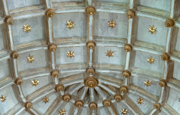 Sanctuary vault, detail - Sotocoro, nave & sanctuary vaulting