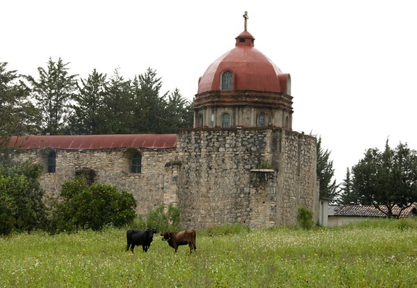 San Sebastián, dome - San Sebastián Atayaquillo, Oaxaca