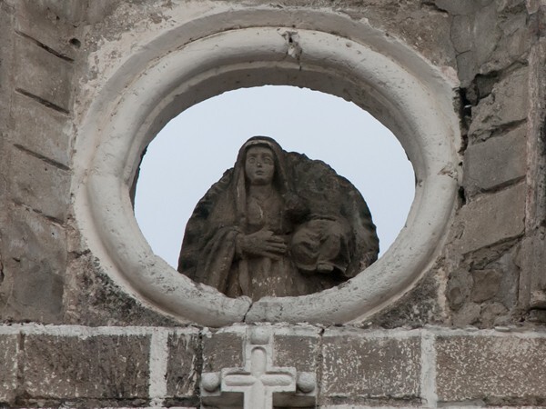 roof sculpture, Our Lady of Solitude - San Diego