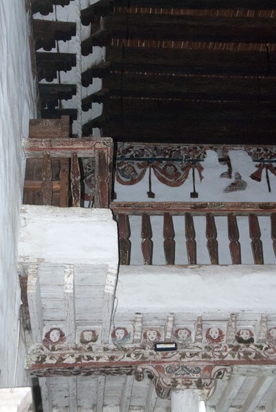 San Matías (capilla abierta), sotocoro & choir loft - Tepetomatitlan, Tlaxcala