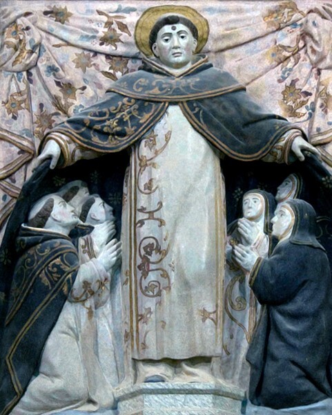 First tier, central figure - High Altar & Chancel Arch