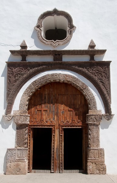 San Juan Bautista, façade, main portal - Acultzingo, Veracruz