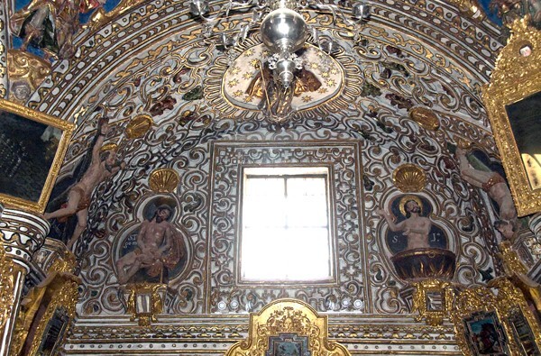 W transept lunette & vault - West Transept