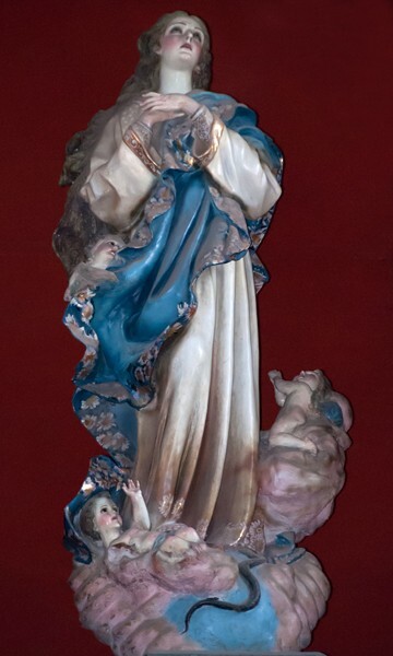 La Asunción de Nuestra Señora, high altar, Our Lady of the Apocalypse - La Asunción de Nuestra Señora