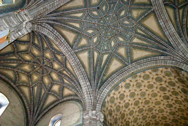 Nave barrel & transept rib vaults - San Pablo, nave, sacristy & cloister