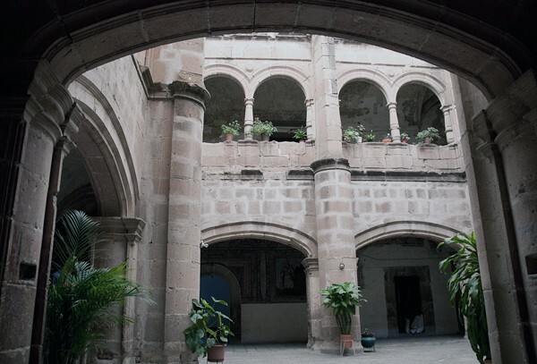 Santiago, cloister - Copándaro, Michoacán