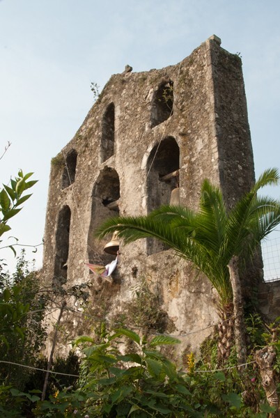 Tlanchinol, Hidalgo, San Agustín, atrial wall espadaña - Hidalgo