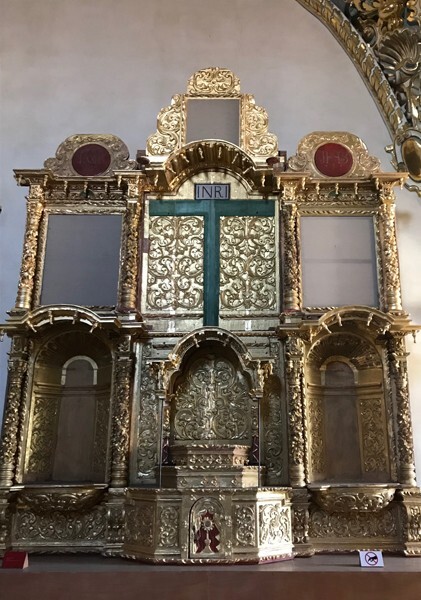 Convento, Friars' Chapel, retablo - Convento