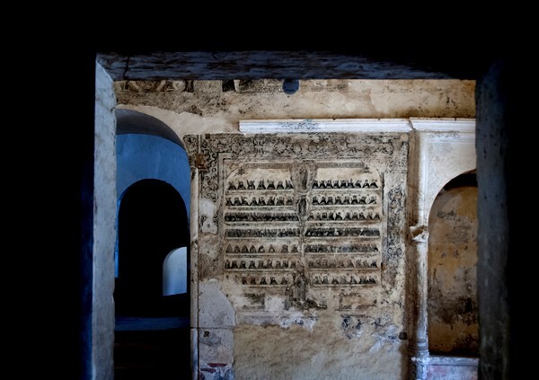 Santiago Matamoros, convento mural, Dominican lineage & martyrs - Santiago Matamoros, church & cloister