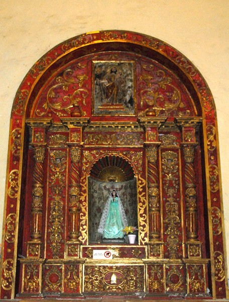 Nave San José retablo - San Miguel Arcángel, nave San José retablo