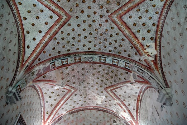 Santiago Apóstol, sacristy ceiling - Tuxpan, Michoacán