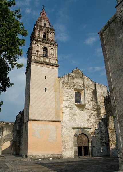 Façade - La Asunción de Nuestra Señora (Catedral), façade, porciúncula door, capilla abierta, cloister