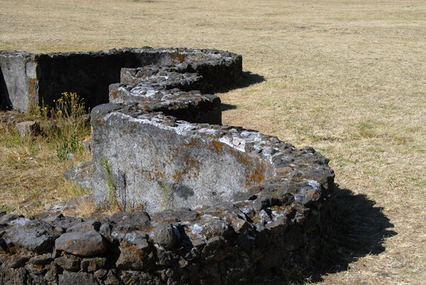 Atrial cistern, border wall - Santa Ana