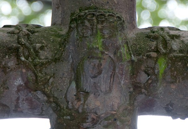 San José, atrial cross, front crossing, face of Christ - Atlán, Hidalgo